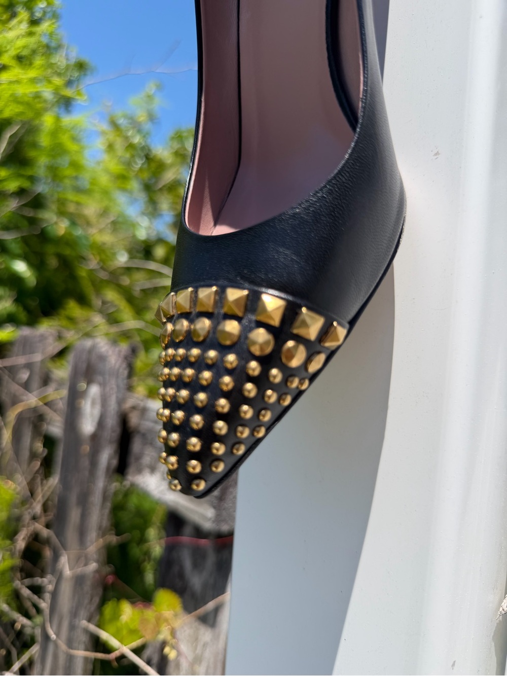 Authentic Gucci Malaga Kid Nero Pumps 38 - Picture 2 of 10